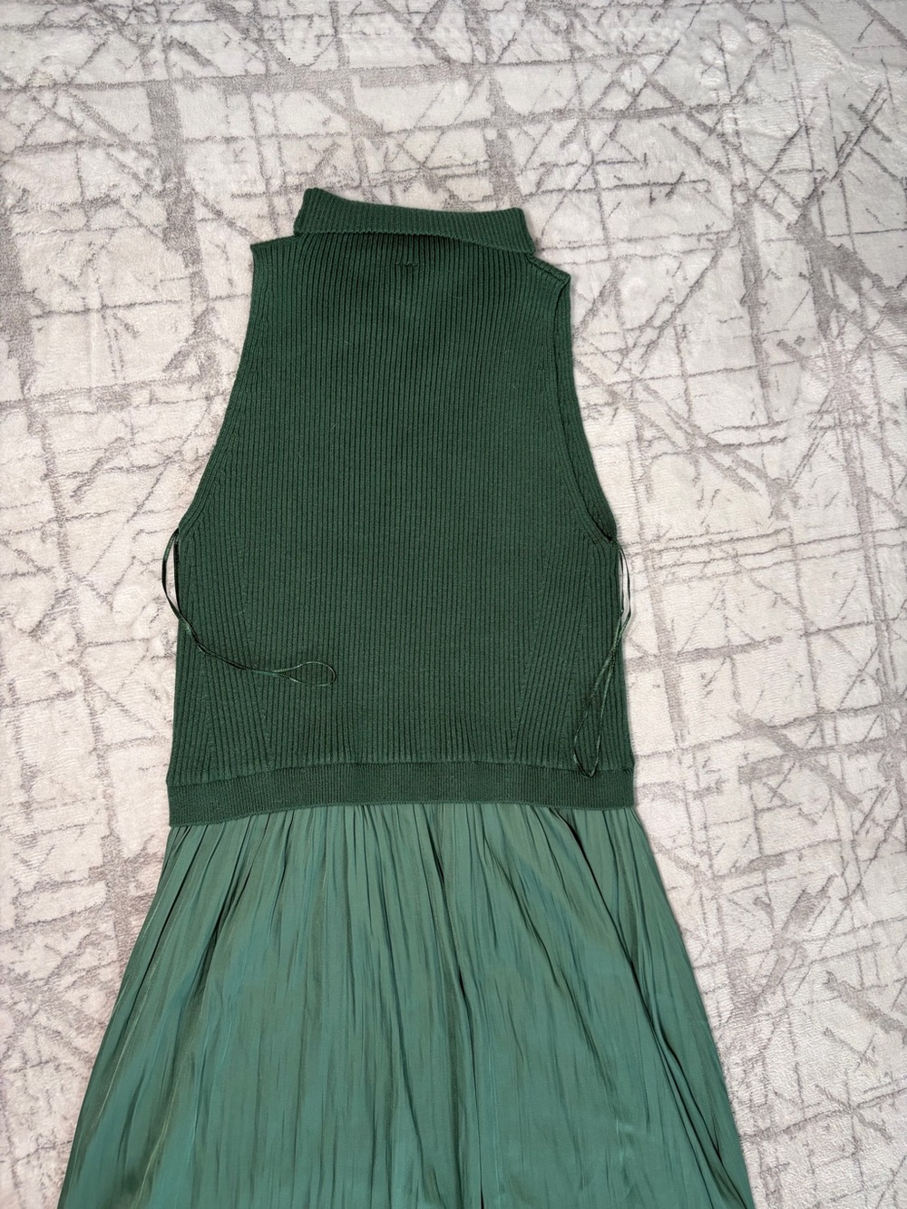 The Thea Sleeveless Twofer Maxi Dress by Anthropologie - Picture 7 of 7
